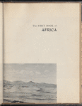 The First Book of Africa