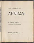 The First Book of Africa
