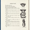 Negro Art, Music and Rhyme