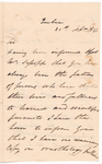 William Smith III correspondence, A-W and unidentified