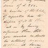 William Smith III correspondence, A-W and unidentified