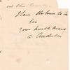 William Smith III correspondence, A-W and unidentified