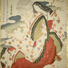 The poetess Murasaki Shikibu