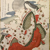 The poetess Murasaki Shikibu