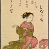 Lady with small table