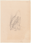 Drawing of the Lobster primping before a mirror