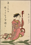 Lady cleaning stringed instrument