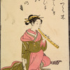 Lady playing flute