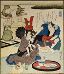 Chrysanthemum Dew (Kiku no tsuyu), from the series An Incense Contest (Takimono awase)
