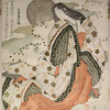 The poetess Murasaki Shikibu