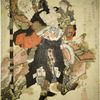 Takenouchi no Sukune holding Emperor Ôjin