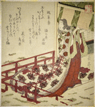 The poetess Murasaki Shikibu