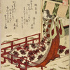 The poetess Murasaki Shikibu