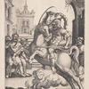 Marcus Curtius (jumping into the abyss)