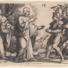 Christ casting out the evil spirit