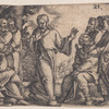 Christ instructing the disciples on the precepts
