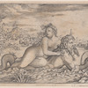 Amymone carried away by a seagod