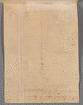 Weight of Cornell from Martin Van Burgh to H. Ludlow