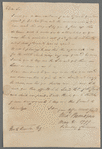 Letter from Dr. N. Romayne