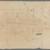 Note from Romayne regarding a map