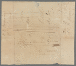 Note from Romayne regarding a map