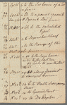 Field book of general survey of James De Lancey's ground
