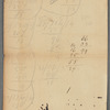 Field book of general survey of James De Lancey's ground