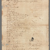 List of creditors to J. Edward Pryor