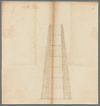 Sketch and dimensions of a lighthouse