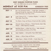Poster for the 4th Annual Summer Festival at the East Harlem Fountain Plaza