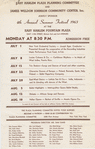 Poster for the 4th Annual Summer Festival at the East Harlem Fountain Plaza