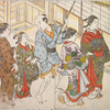 Court ladies in ordinary dress