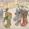 Court ladies in ordinary dress