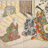 Court ladies in ordinary dress