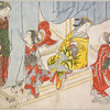 Courtesans amusing themselves with various pastimes