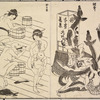 Selected images from Hokusai's Manga
