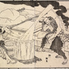 Selected images from Hokusai's Manga