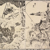 Selected images from Hokusai's Manga