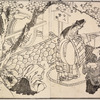 Selected images from Hokusai's Manga