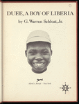 Duee, a Boy of Liberia