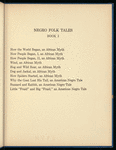 Negro Folk Tales
