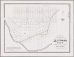 Plan of Allegany City in Cattaraugus County, state of New York