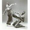 Takako Asakawa and George White Jr., members of the Martha Graham Dance Company, in Martha Graham's Judith
