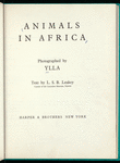 Animals in Africa