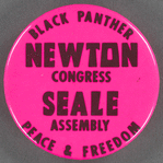 Black Panther / Newton, Seale / Congress Assembly / Peace & Freedom