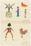 Act I: Paint elevations for Christmas tree toy ornaments