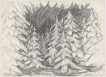 Act I: Sketch for snow scene