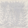 Act I: Sketch for snow scene
