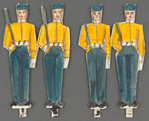 Act I: Set model figurines