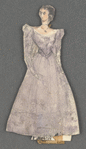 Act I: Set model figurines - female party guest